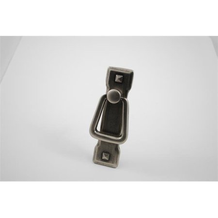 RESIDENTIAL ESSENTIALS Residential Essentials 10251AP Vertical Cabinet Drop Pull; Aged Pewter 10251AP